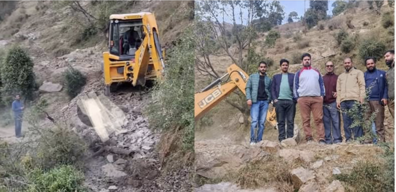 Work on Chowa to Riyan Wali Road resumes after 2 years with DC intervention